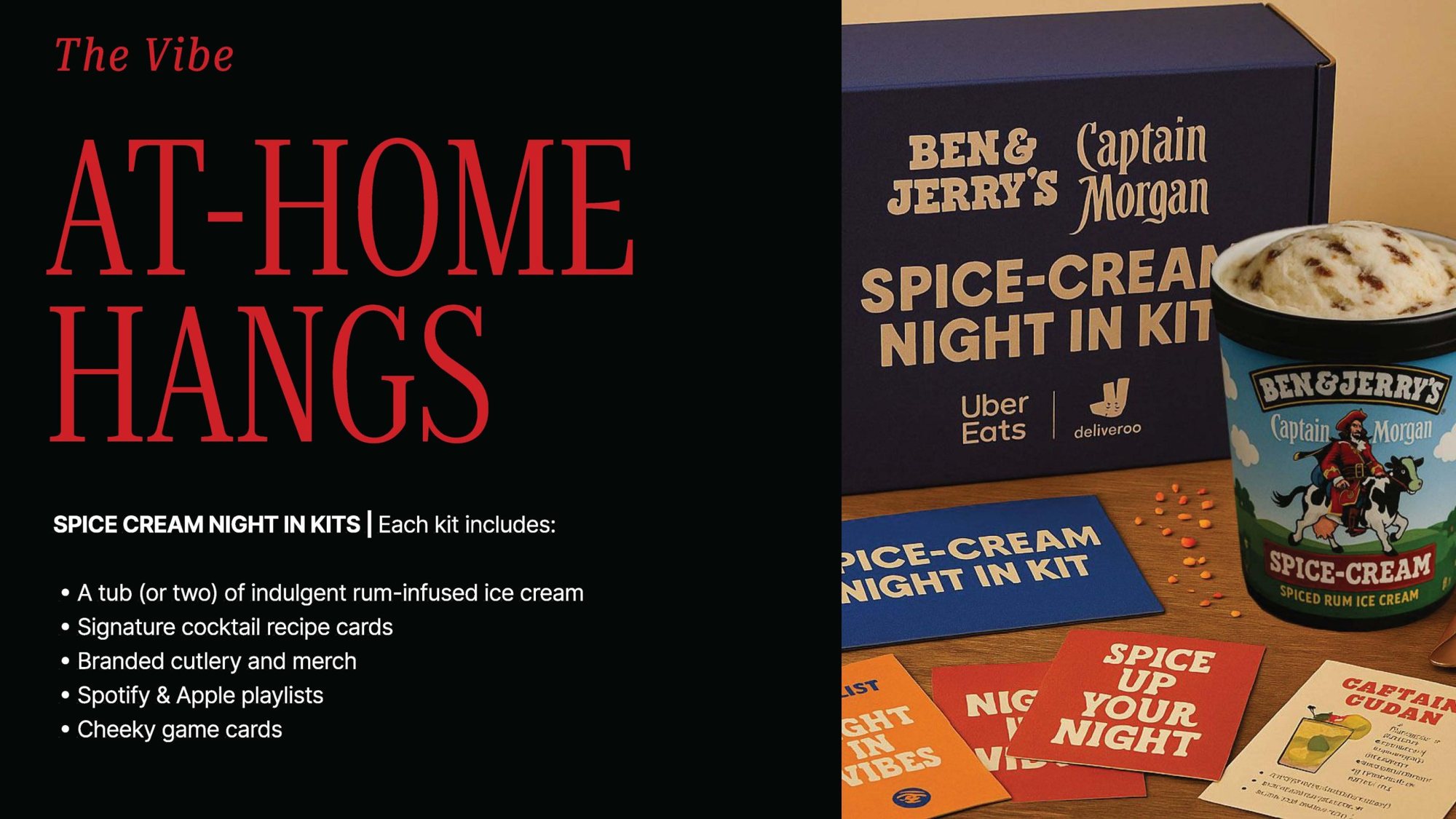At-home hangs: Spice Cream night in kits
