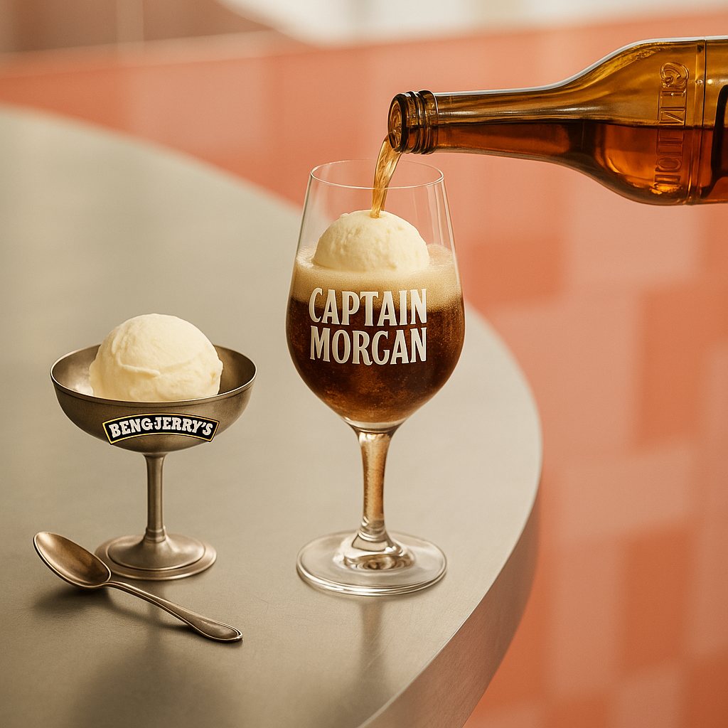 A rum float