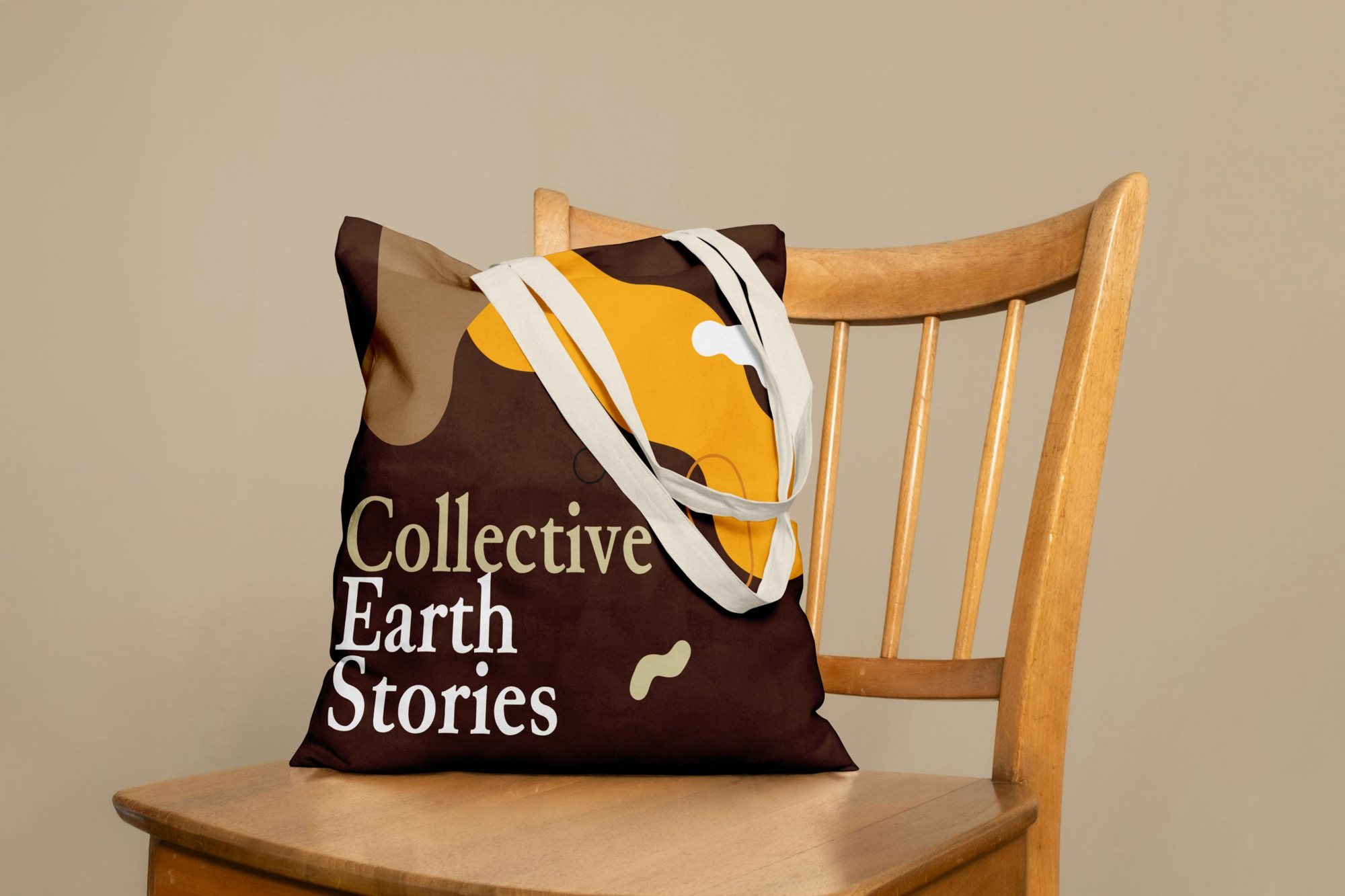 Collective Earth Stories tote bag