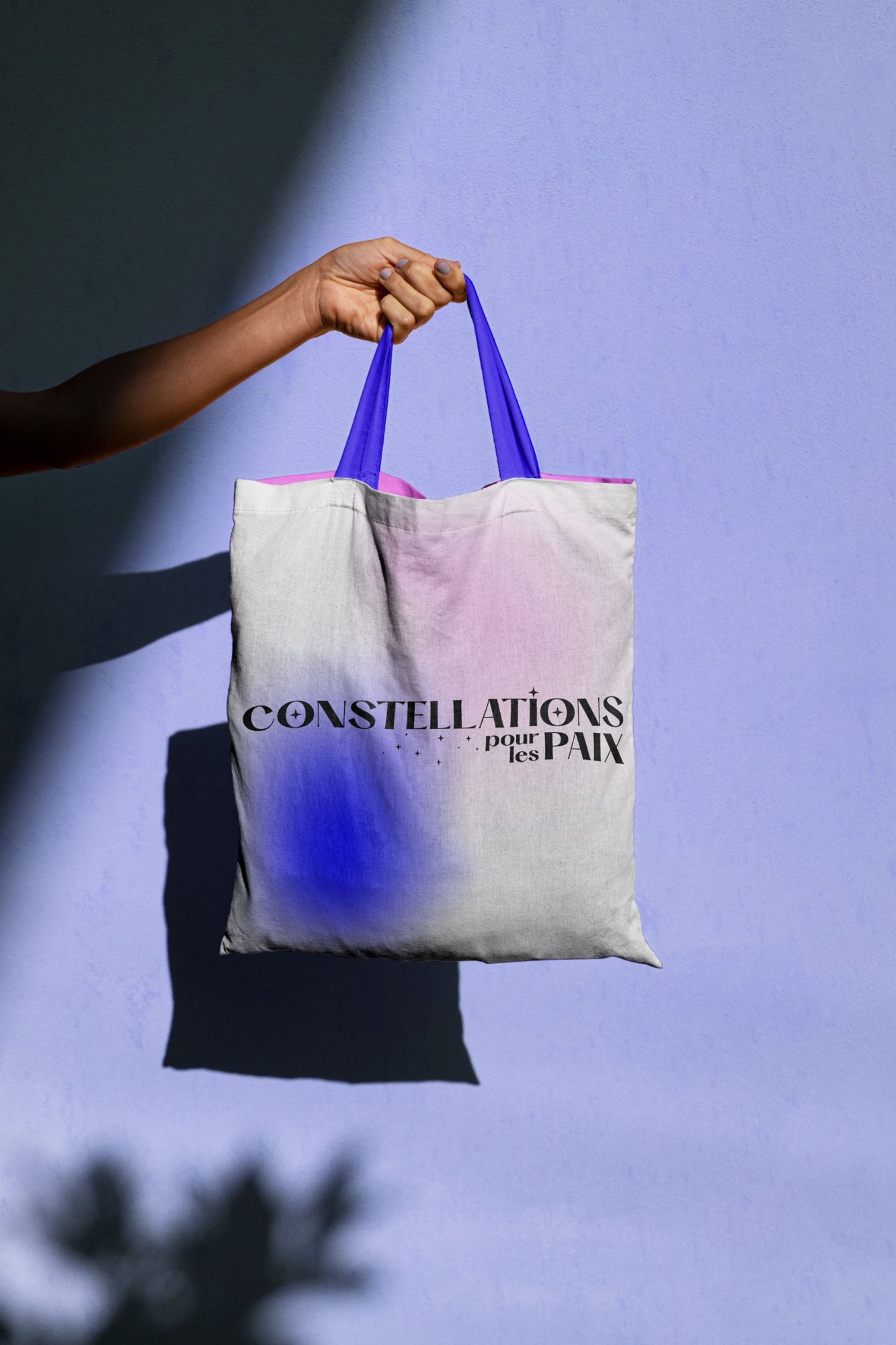 Tote bag with the Constellations logo