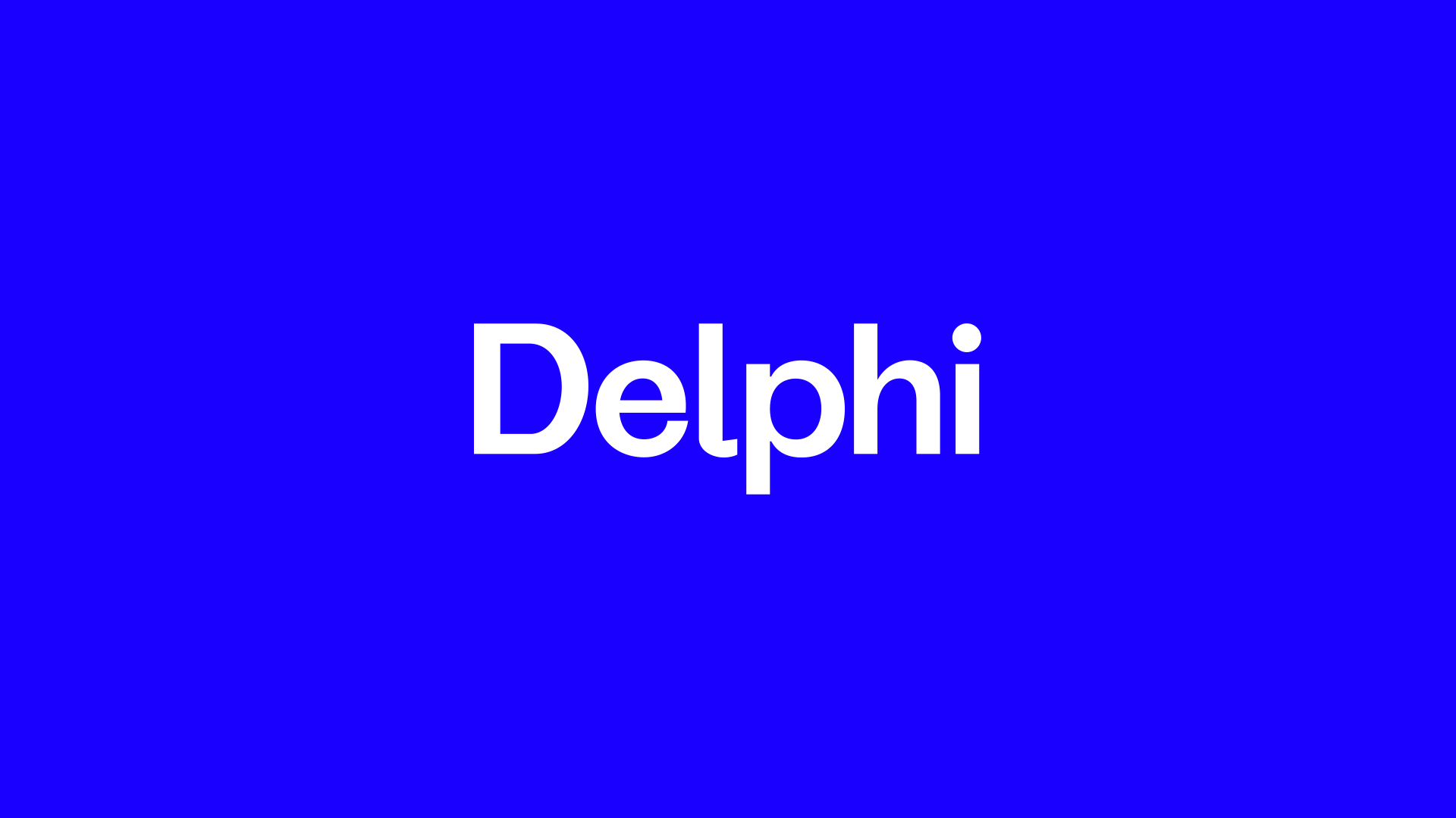 Delphi logotype, animated