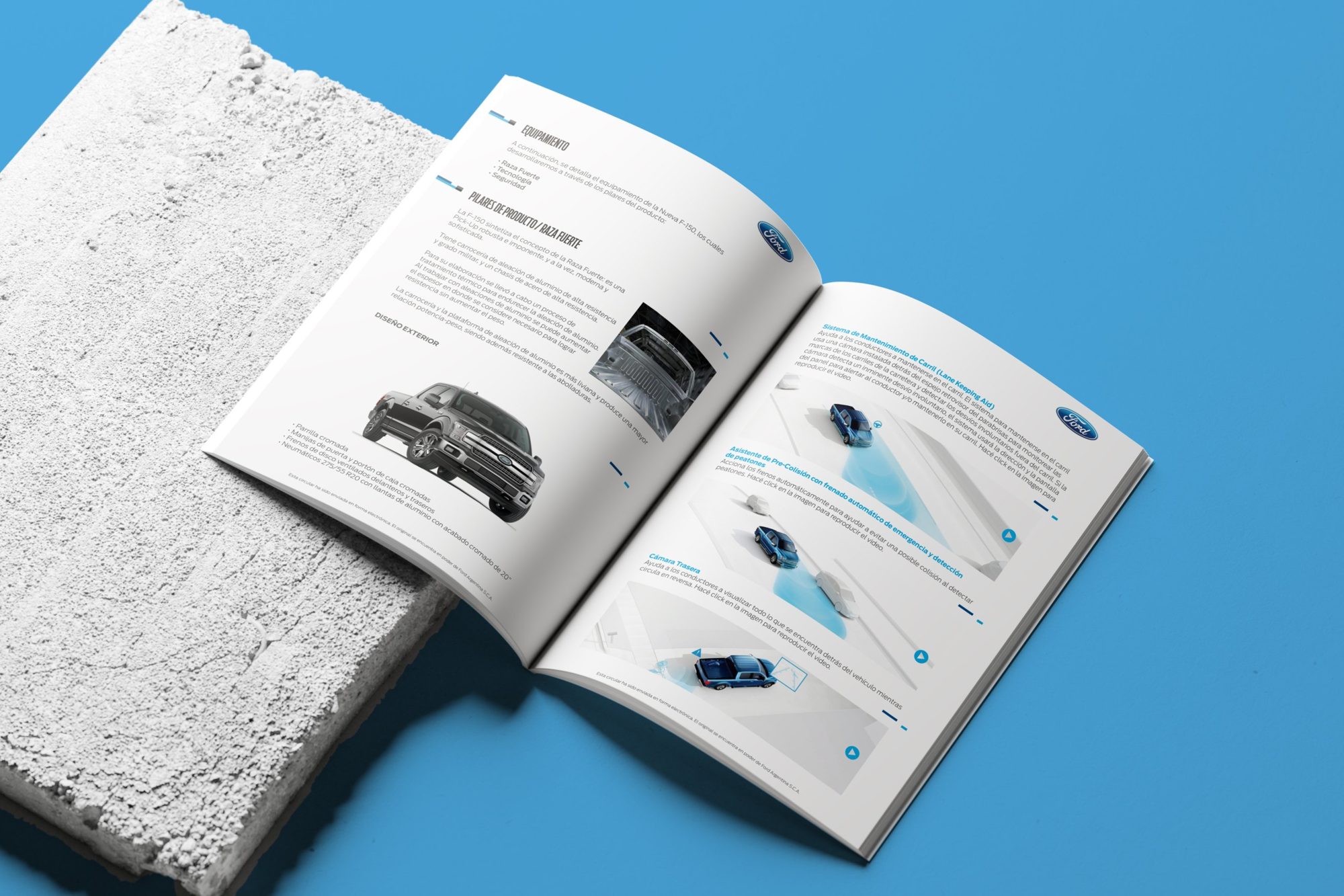 F-150 brochure spread