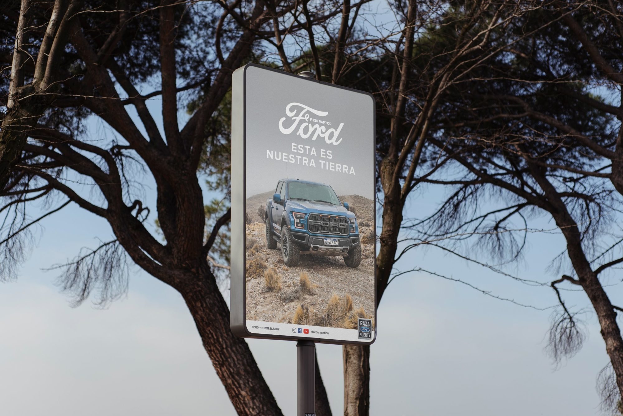 F-150 Raptor street sign