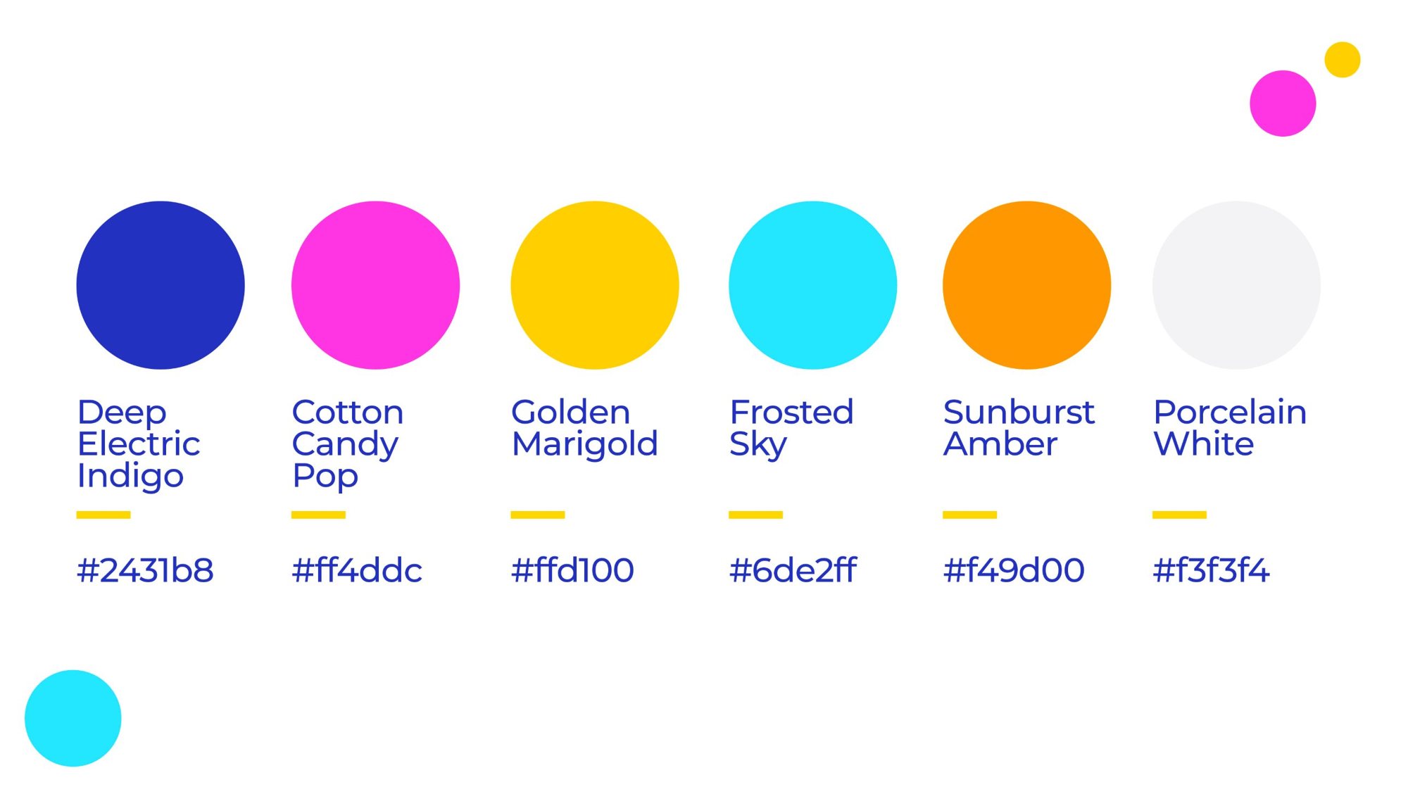 Colour palette