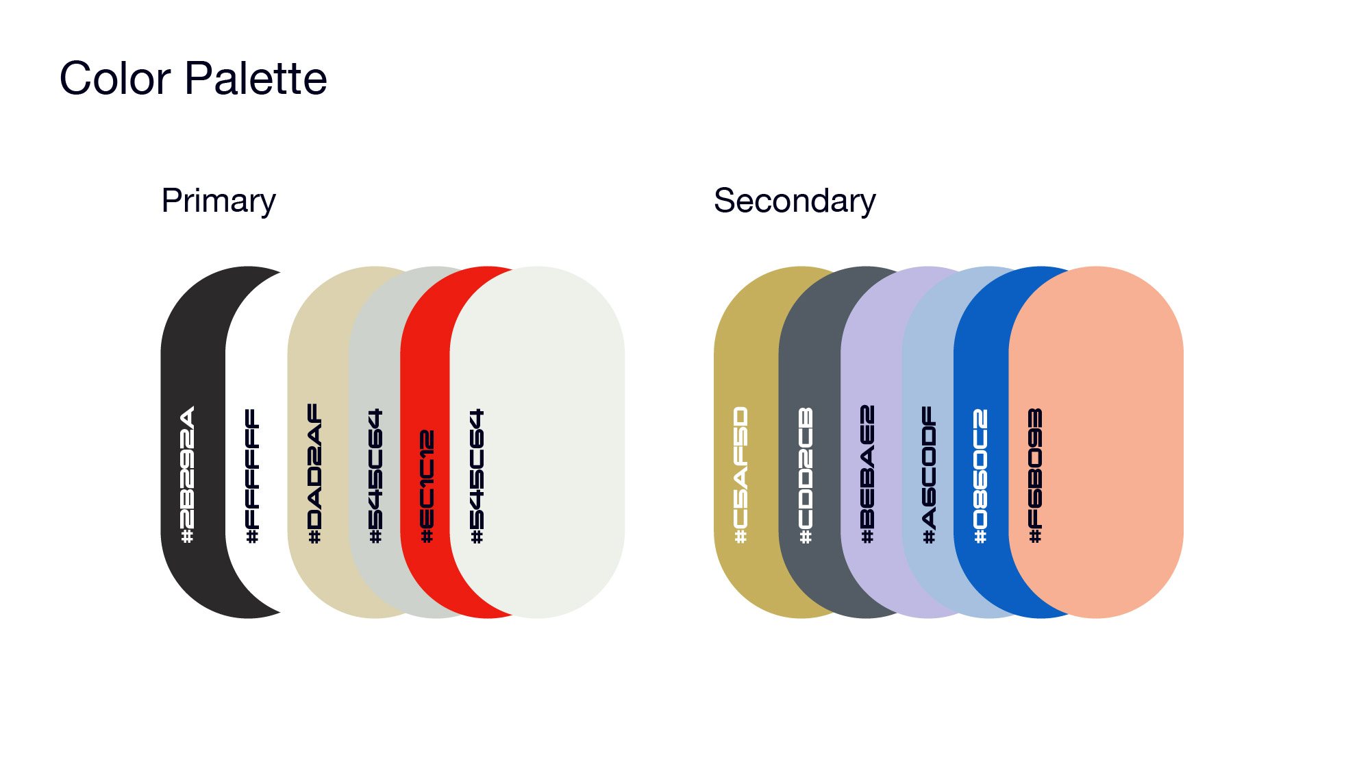 Colour palette